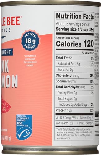 Bumble Bee 8660012331 Canned Pink Salmon, 14.75 Oz Can thumb #3