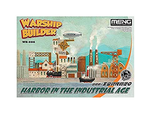 Meng Model WB-006 Warship Builder – Harbor in The Industrial Age