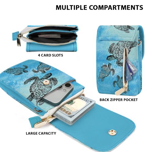 Image of WIRESTER Small Crossbody Cell Phone Bag, Cute Shoulder Bag, Fashionable Bag for Walking, Traveling, Shopping, Working