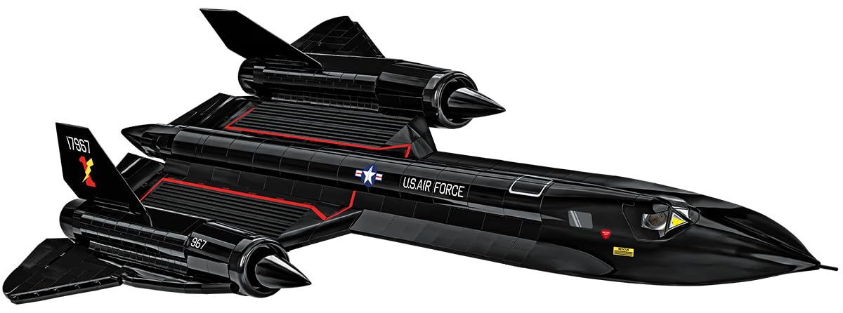 COBI Lockheed SR-71 Blackbird, Avion Militaire américain, Échelle 1:48, Ensemble de Construction de 1374 pièces