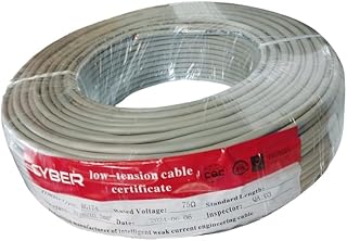 Generic RG174 50M Shield Power Camera Cable - Grey