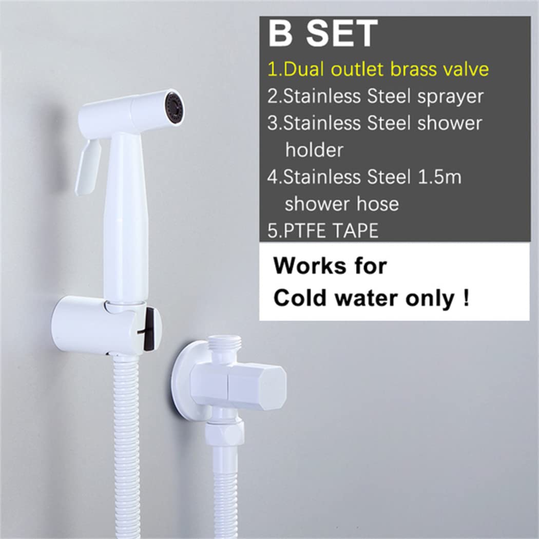 bateria prysznicowa, Zestaw prysznicowy ze stali nierdzewnej 304 Shattaf, bateria bidetowa(B SET)
