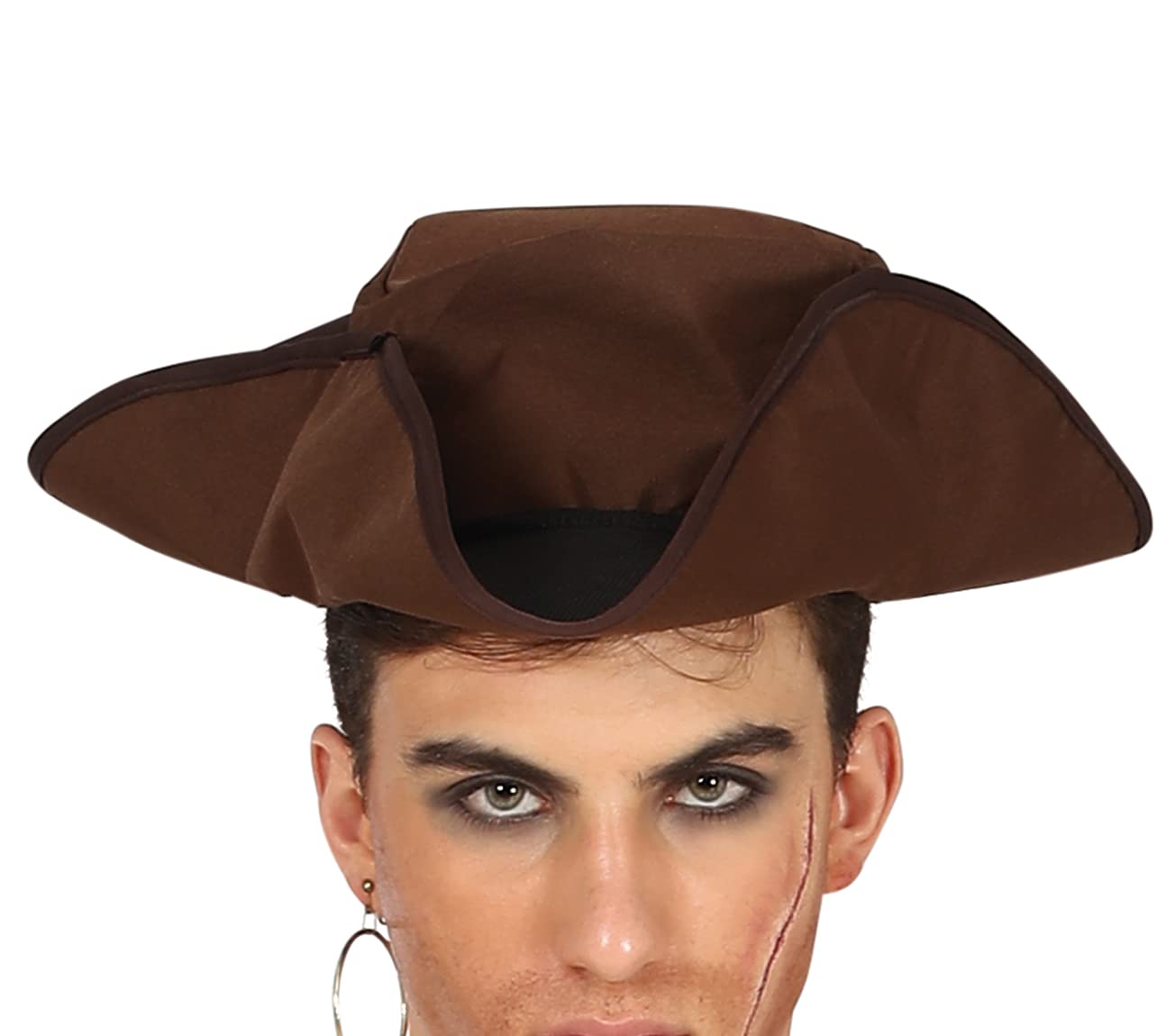 FIESTAS GUIRCA | Costume Capitán Pirata - Chemise, Veste, Ceinture, Pantalon et Chapeau - Costumes de Corsaire pour Halloween, Carnaval et Fêtes de Pirates - Homme et Adolescent
