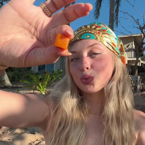 JUGO Beauty + SUPERFOODS | Hair Skin Nails Supplement with Hyaluronic Acid & Turmeric | 40 Count Plant-Based Gummies | Gelatin-Free, Non- GMO, Made in USA - Image 8