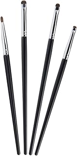 Unomor 4pcs Portable Eyeliner Brush Set for W...