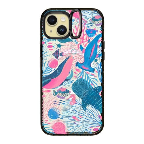 Coque avec anneau de support iPhone 15 Plus MagSafe Antichoc CASETiFY