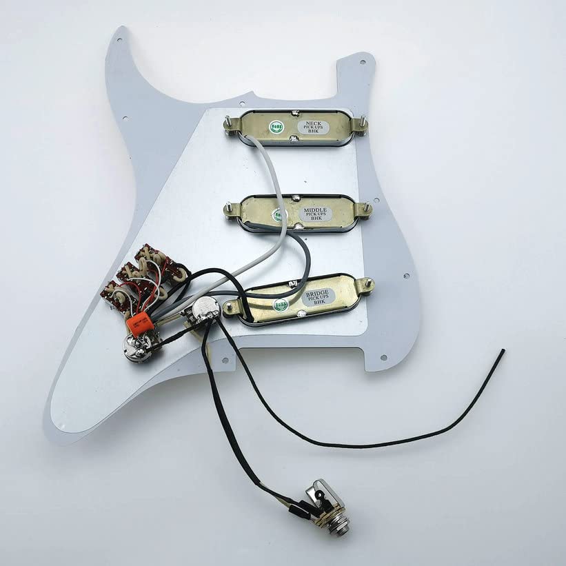 GaYouny Pickguard chargé tri-Sonic Beatrice (Color : A7) - Les Beatles, Paul McCartney, John Lennon, RIngo Starr, George Harrison GaYouny Pickguard chargé tri-Sonic Beatrice (Color : A7) – Image 6