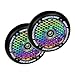 Root Industries Honeycore 110mm Wheels Neochrome/Black (Pair)