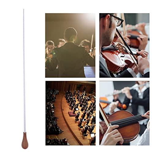 Symphony Leader Baton, Holzgriff, Musikleiter, Taktstock, Musikinstrument, Teil für Symphonieführer, Chorleiter, Zubehör 39 cm