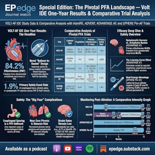 EP Edge Journal Watch Special Edition: VOLT IDE One-Year Results in Context: ADVENT, ADVANTAGE-AF, AdmIRE, SPHERE-Per-AF & U.S. PFA Pivotal Trials