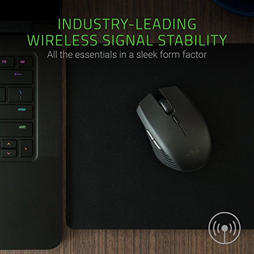 Razer Atheris - Ambidextrous Bluetooth Wireless Portable Gaming-Grade Mouse - 7,200 Dpi Optical Sensor (Renewed) #TOP3