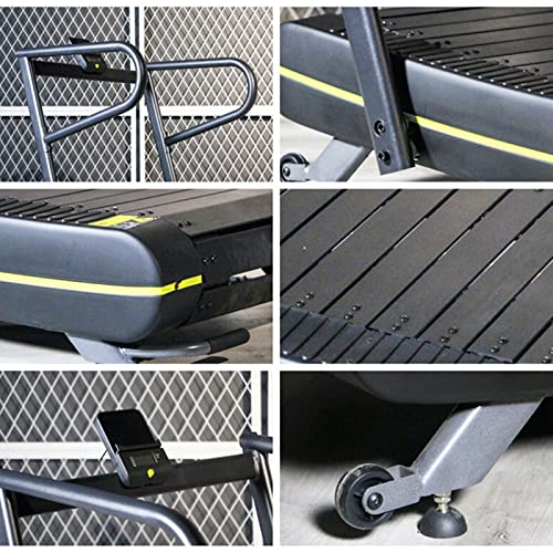 Caminadora plegable curva para fitness en casa miniatura 3