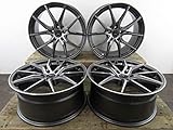 1 Felgengutachten 4 Alufelgen Meisterwerk MW04 18 Zoll passend für Paceman R61 Countryman R60 Felgen 5x120 NEU