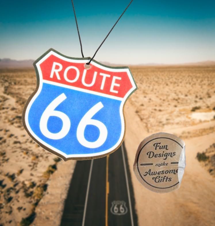 Image of Air Freshener Scented with Essential Oils (Route 66)
