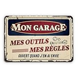 enseigne lettre metal vintage IDÉE CADEAU PARFAITE – Cadeau idéal pour des occasions spéciales comme l'anniversaire, la Fête des Pères ou Noël. Parfait pour votre père, papa, papi ou papy.