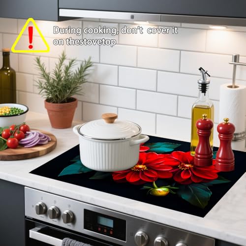 Image of Nuxovilar Stove Top Cover Cooktop Mat 28.3x20.4in Polyester Diatom
