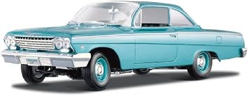 Maisto 1962 Chevy Bel Air, Turquoise 31641-1/18 Scale Diecast Model Toy Car