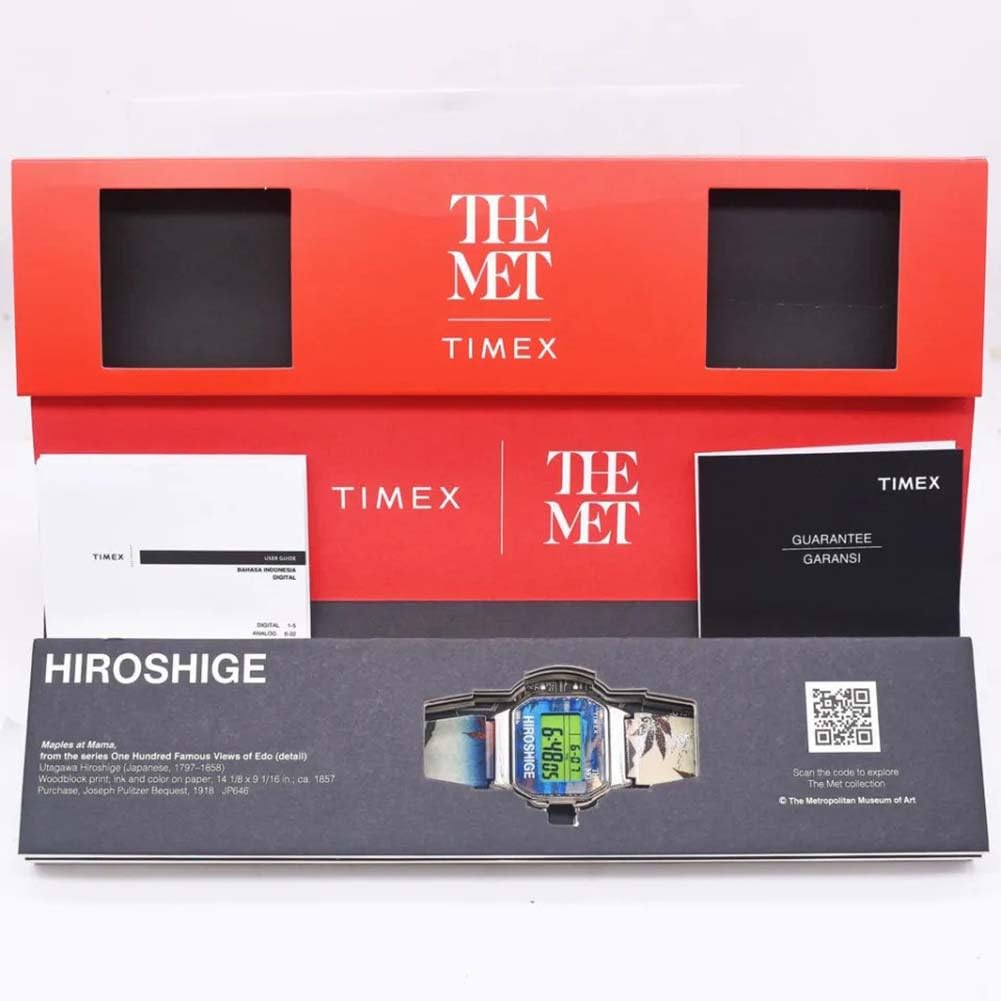 Timex Unisex Digital Quartz Watch with a Plastic Strap