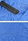 Yming Herren Steampunk Mittelalter Mantel Langarm Mode Gehrock Blau M
