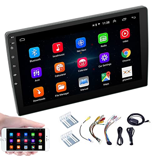 GOFORJUMP 10 Pulgadas Android 8.1 Universal Car Radio Android Car Radio Player GPS NAVEGACIÓN WiFi Bluetooth MP5 Player