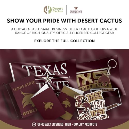 Gorra bordada ajustable Texas State University miniatura 6