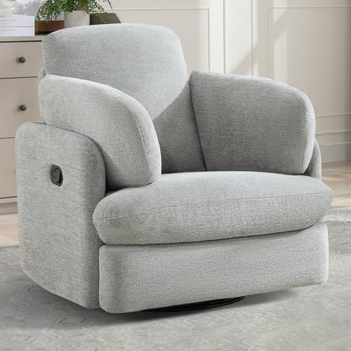 Sillón reclinable manual plegable gris miniatura 1