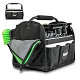 Slick Products Mobile Detailing Storage Caddy – Car Wash Organizer Tote for Detailing Supplies, Tools...