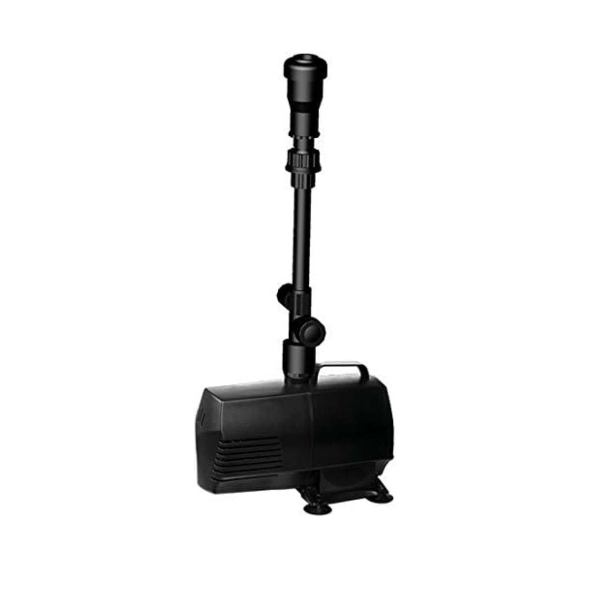 Finest-Filters Hidom Pond Pump and Fountain Kit – Submersible Water Filter Pump with 3 Display Fountain Heads for Garden Ponds and Waterfalls (5000 LPH)