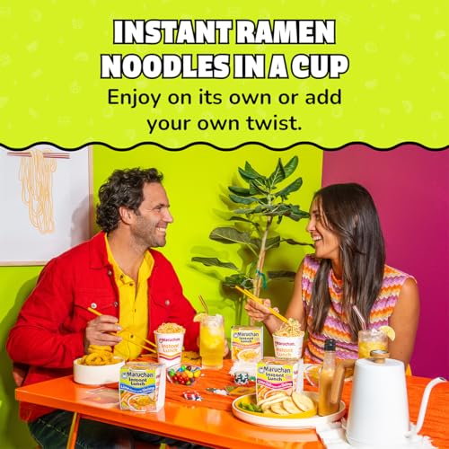 Image of Maruchan Instant Lunch Ramen Noodles, Lime Chili Chicken Flavor - Japanese-Style Instant Noodle Soup, Easy Meal Ready in 3 Minutes - 2.25 Oz. (12 Pack)