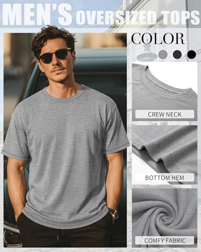 Image of Neer 3 Pack Big and Tall T-Shirts for Men L-7xl Tops