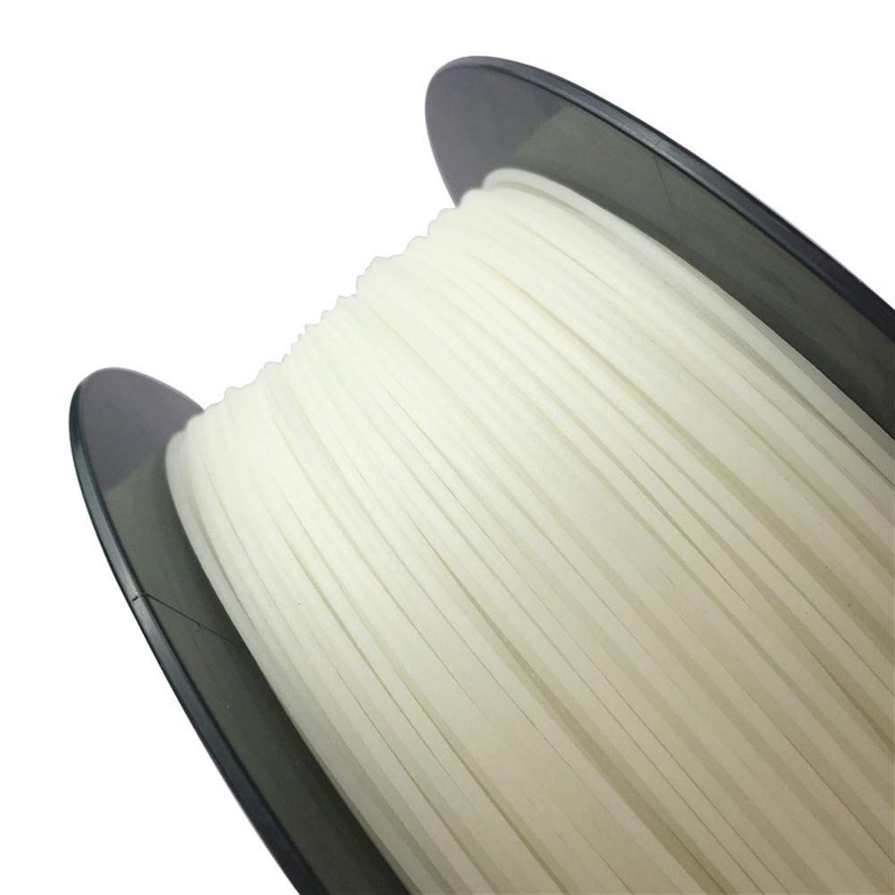 LSB-3D-Druck, 1pc Glasfaser 1.75mm 3mm hohe Transparenz P-Glas-Glühfaden, PC & PETG Composite-3D-Drucker Filament besser als ABS PLA (Farbe : 100g 1.75mm natural)