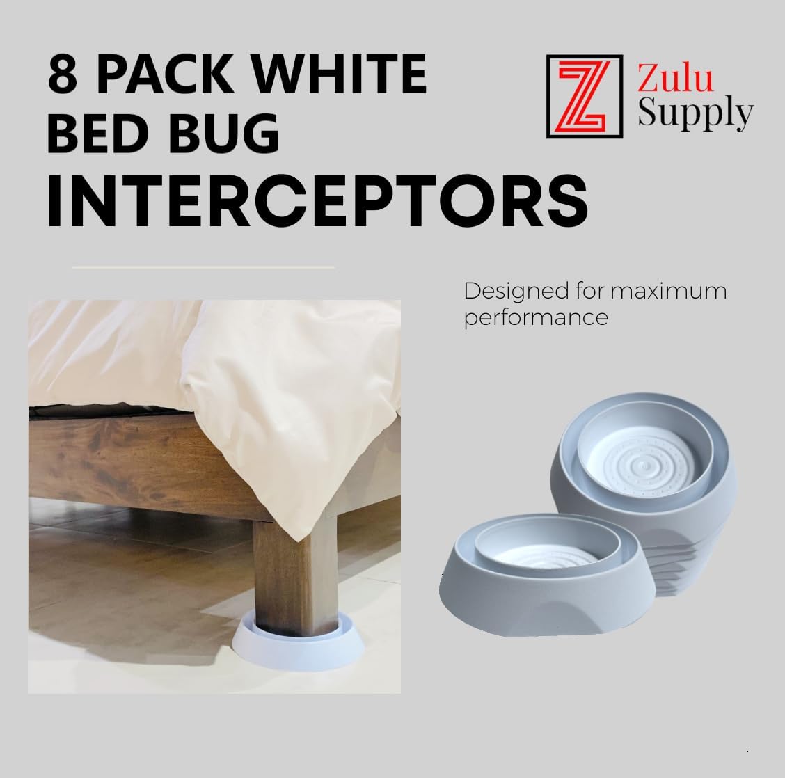 Zulu Supply Interceptores de insectos de
