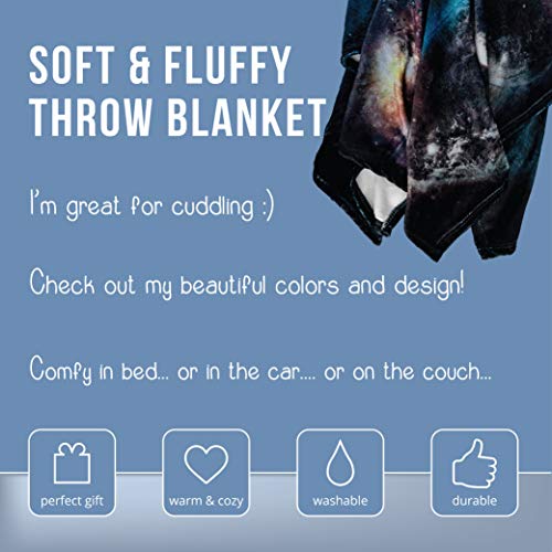 Solar System Throw Blanket, Extra-Large Outer Space Blanket For Kids Boys And Girls, Fleece Planets Blanket With Outer Space Galaxy Theme (50In X 60In) Plush Kids Throws For Boys For Bed, Couch, Sofa #TOP5