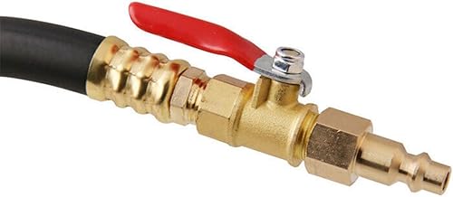 Miniatura 7 de NUHUi Kit de preparación para el invierno para autocaravana, manguera de aire, accesorios de conexión rápida, adaptador de soplado, regulador de