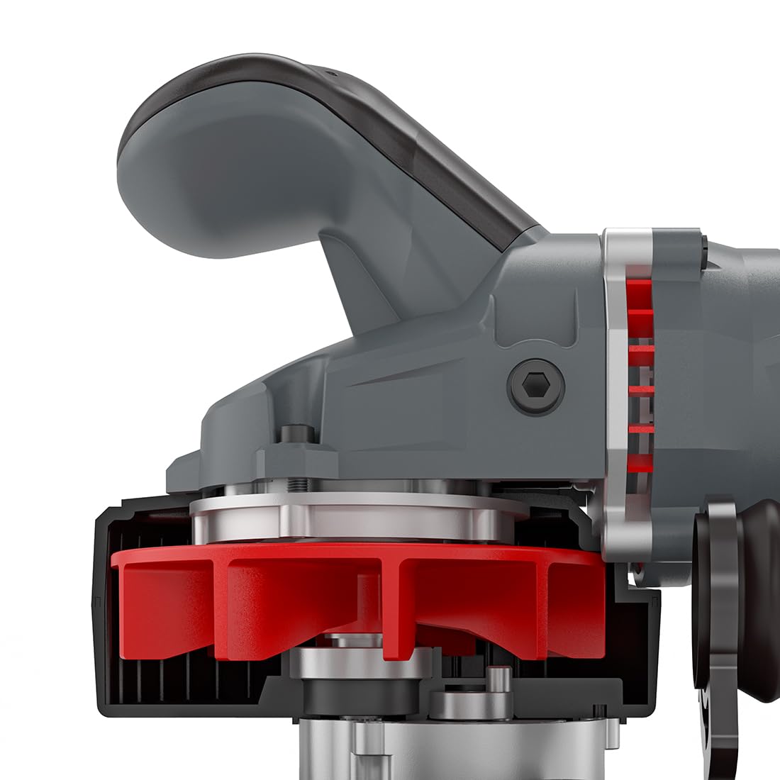 MENZER Levigatrice per Muri TSW 225 AV con Filtro Cambio Testa e Aspirazione Integrata incl. Set di Abrasivi