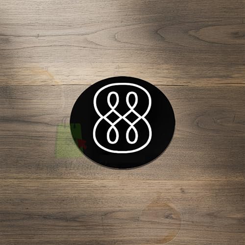 Image of Vastu Acrylic Infinity Board | Size- 9 inch | Metaphysical Message Board for Witchcraft | Power of Infinity for Vastu Remedy