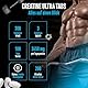 Creatine Ultra Tabs - 300 Tabletten mit je 1150mg reinem Creatin Monohydrat - 100 Anwendungen - Premium: Ultrafein + Mesh-Faktor von 200 - Hochdosiert - Vegan