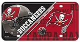 Rico MTG116818C Tb Buccaneers Split Design Metall Auto Tag