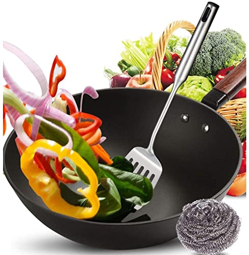 Wok de Hierro Fundido para Todas Las Cocinas miniatura 3