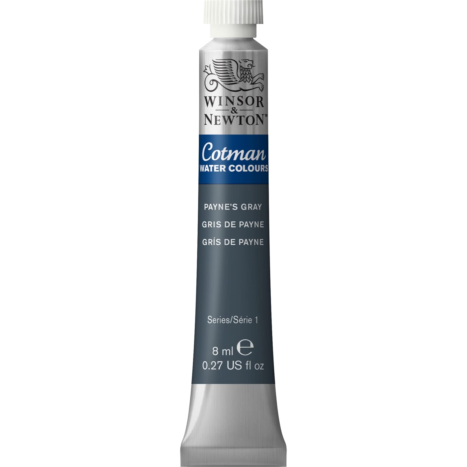 Cotman Watercolour Payne's Gray 8ml,Studio Watercolors, Vibrant Colors with Very Good Processing Properties