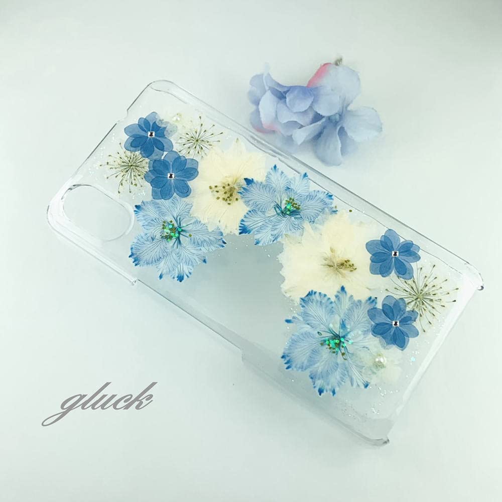 Amazon.co.jp: ハンドメイド 押し花スマホケース No.504 ほぼ全機種 