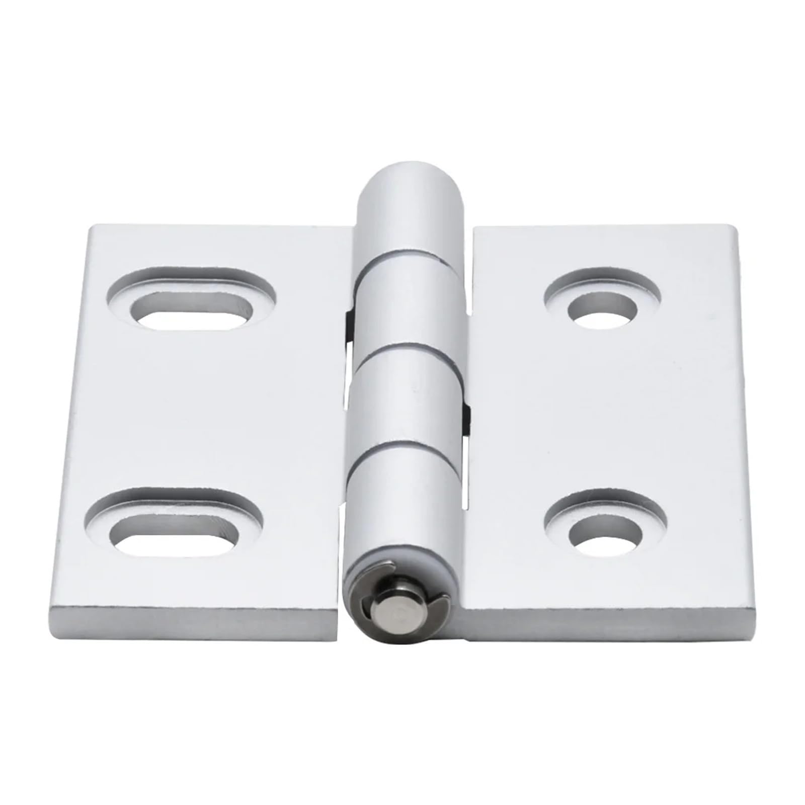 Charnière en aluminium symétrique au fini noir mat premium 63 mm
