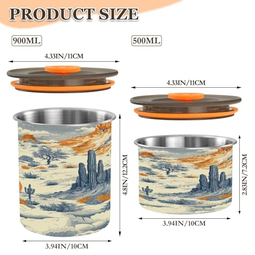 Contenedor para café hermético de acero inoxidable 30oz miniatura 2
