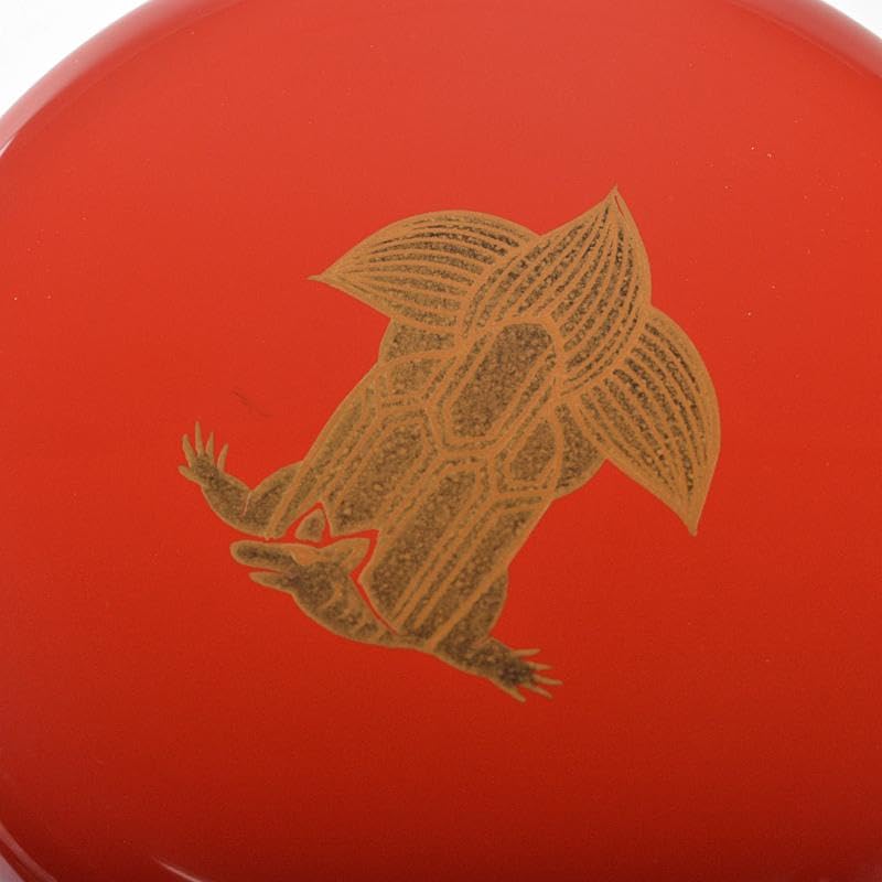 茶道具 松雲造 登亀蒔絵 中棗 極め箱 M R6556 【公式通販】