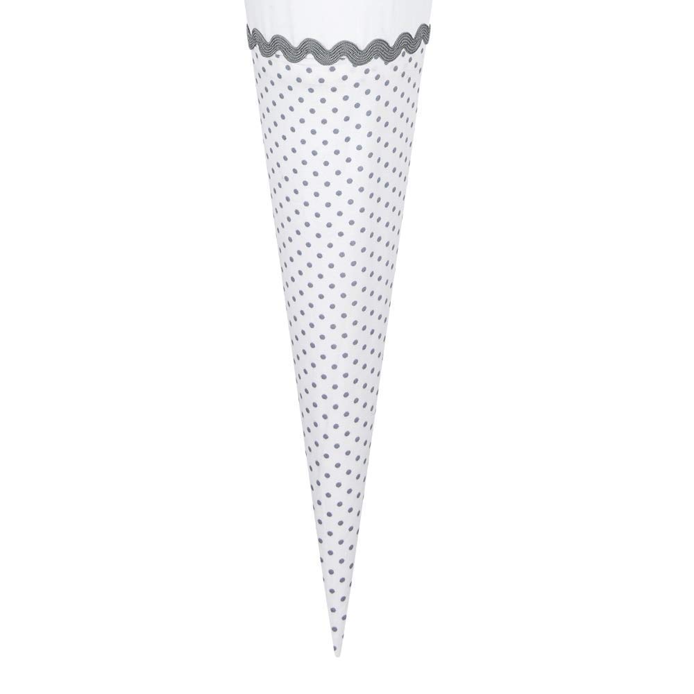 Schultüte mit Namen aus Stoff 70cm groß
