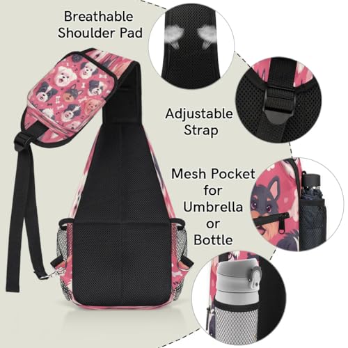 Bolso Sling Unisex para Viaje y Senderismo 5.7 L miniatura 4