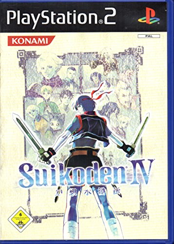 Suikoden IV complet PlayStation 2 RPG 1 joueur jeu vidéo rétro vintage