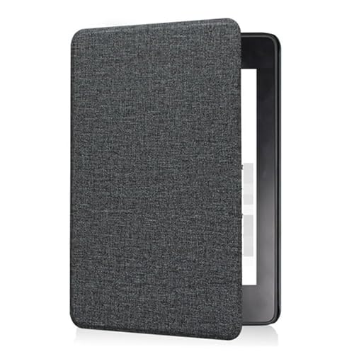 KOOLRIVER�EKindle Paperwhite �P�[�X/�J�o�[ (��12����) 2024 7�C���` �蒠�^ ���킢�� �L�����o�X�� PU���U�[ �L���h�� �I�[�g�X���[�v�@�\�t�� �d�q���� ���[�_�[ �L���h�� �^�u���b�g�P�[�X/�J�o�[(�u���b�N)