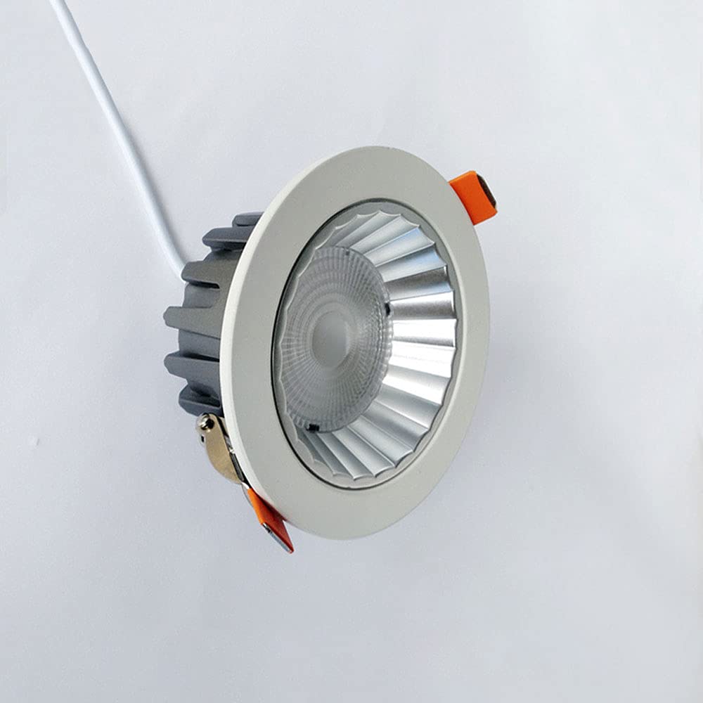 2 Stück LED Deckenstrahler Einbauleuchte Akzentstrahler Lampe, Moderne Richtstrahler Unterputz Deckenleuchte, Wohnzimmer Deckenstrahler