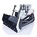 TOUCAN RC HOBBY 1/14 Metal Hydraulic Rc Bulldozer Dxr2 I6S Radio Sound Pump Esc Motor Jdm-98 (White)